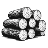 Wood Logs (Rubber, Meranti, Acacia, Albasia, etc)